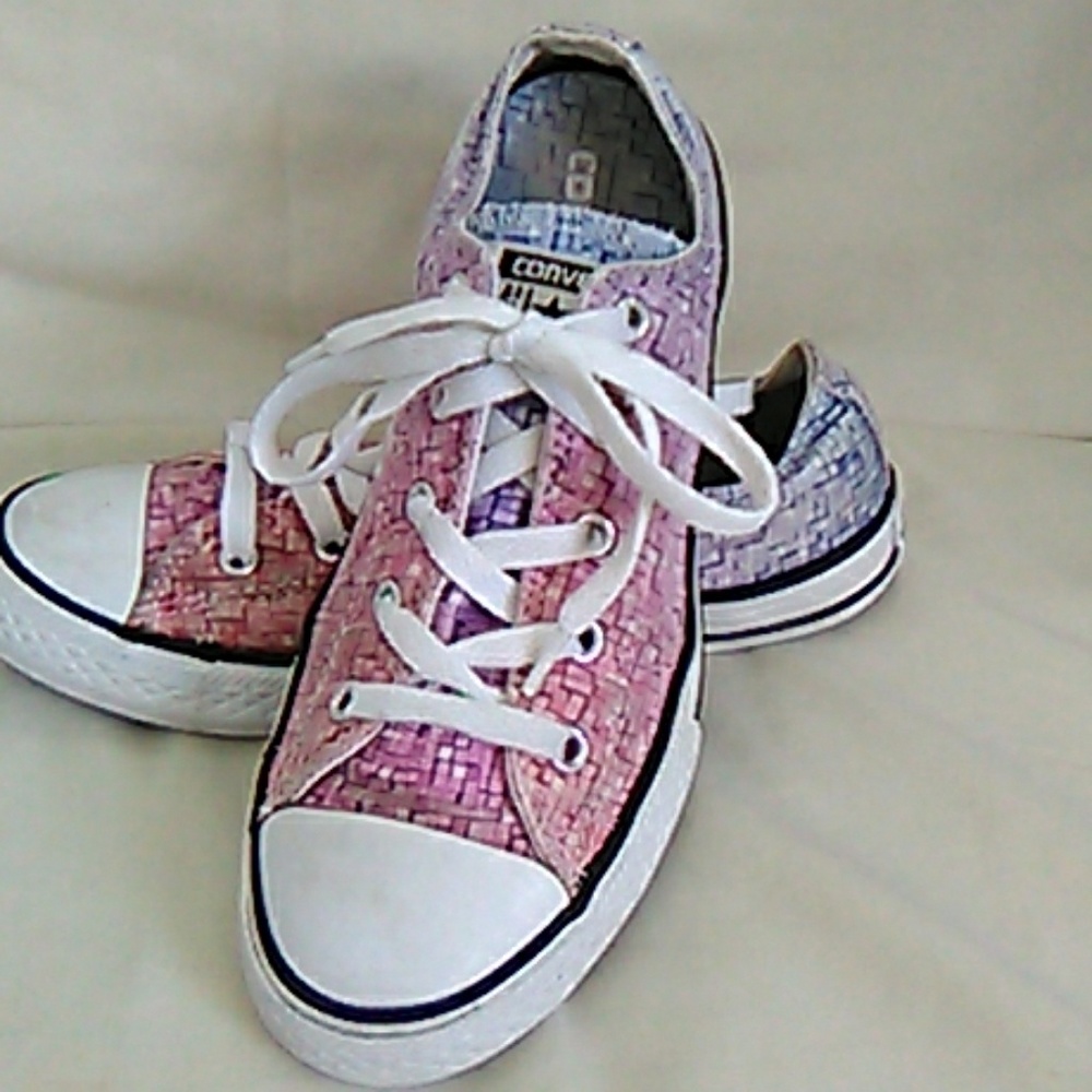 Converse All Stars Multi-color lace up sneakers